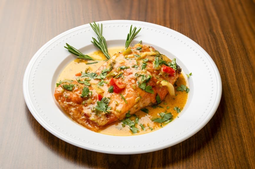 Salmon Miel Mostaza